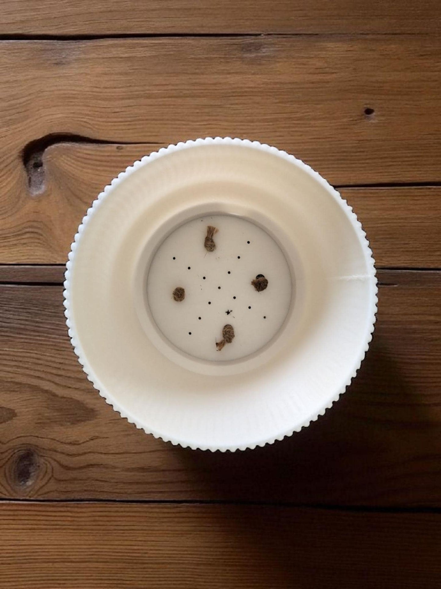 Modern Ribbed Self-Watering Planter
